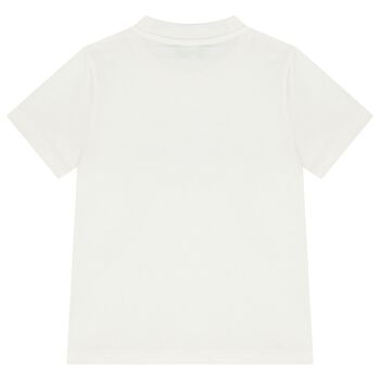 Boys White Medusa T-Shirt