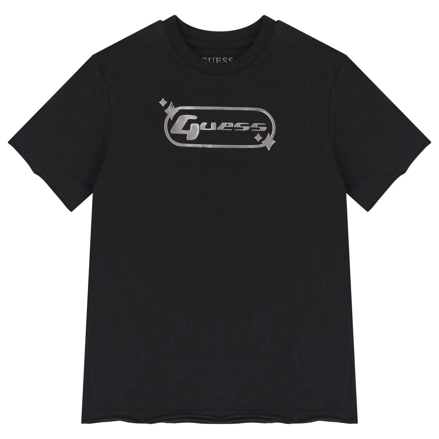 Boys Black Logo T-Shirt, 1, hi-res image number null