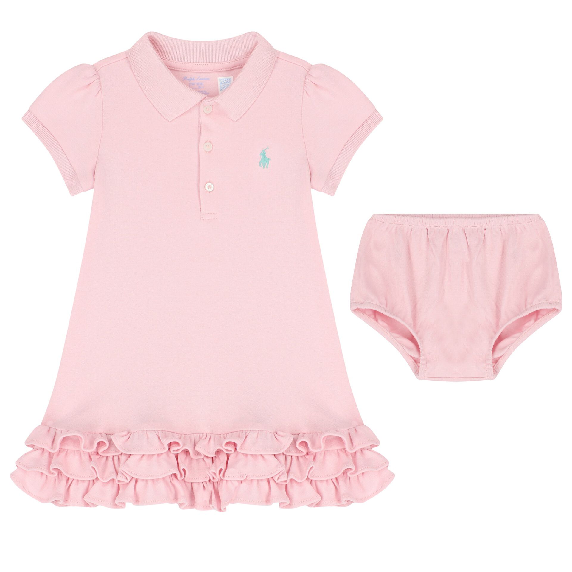 Baby girl polo outfits top