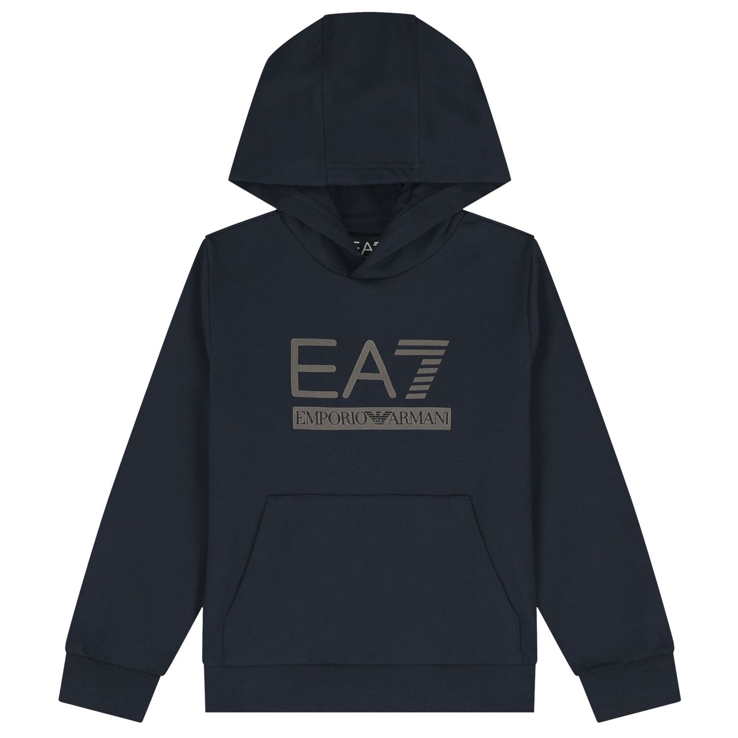 Boys Navy Blue Logo Tracksuit, 4, hi-res