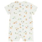 Baby Boys White & Yellow Animals Romper ( 2-Pack ), 3, hi-res