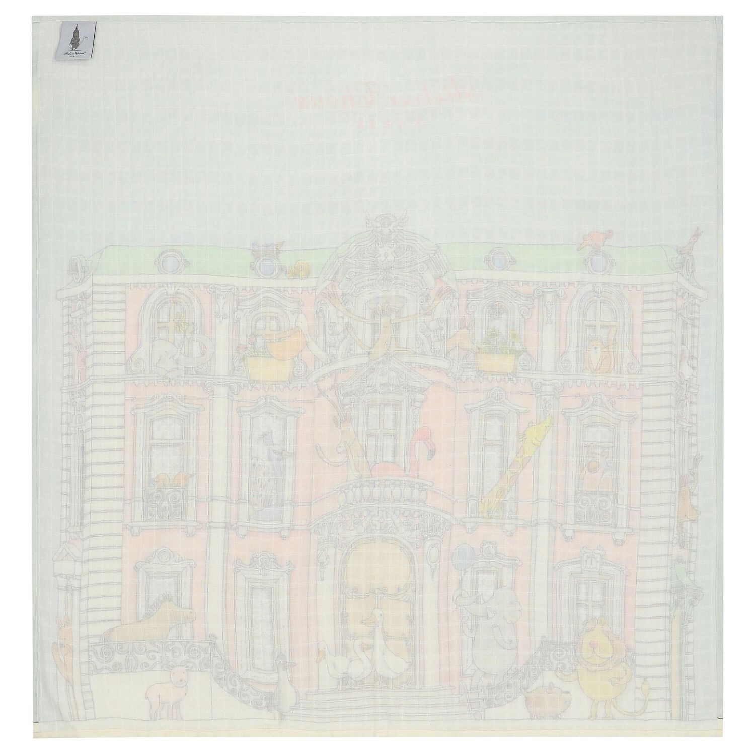 قماط باللون الأزرق والوردى الفاتح, 1, hi-res