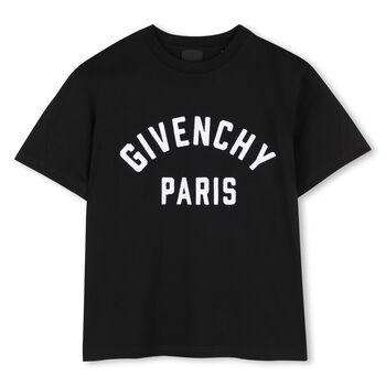 Boys Black Logo T-Shirt