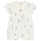Baby Girls Ivory Rompers ( 2-Pack ), 1, hi-res