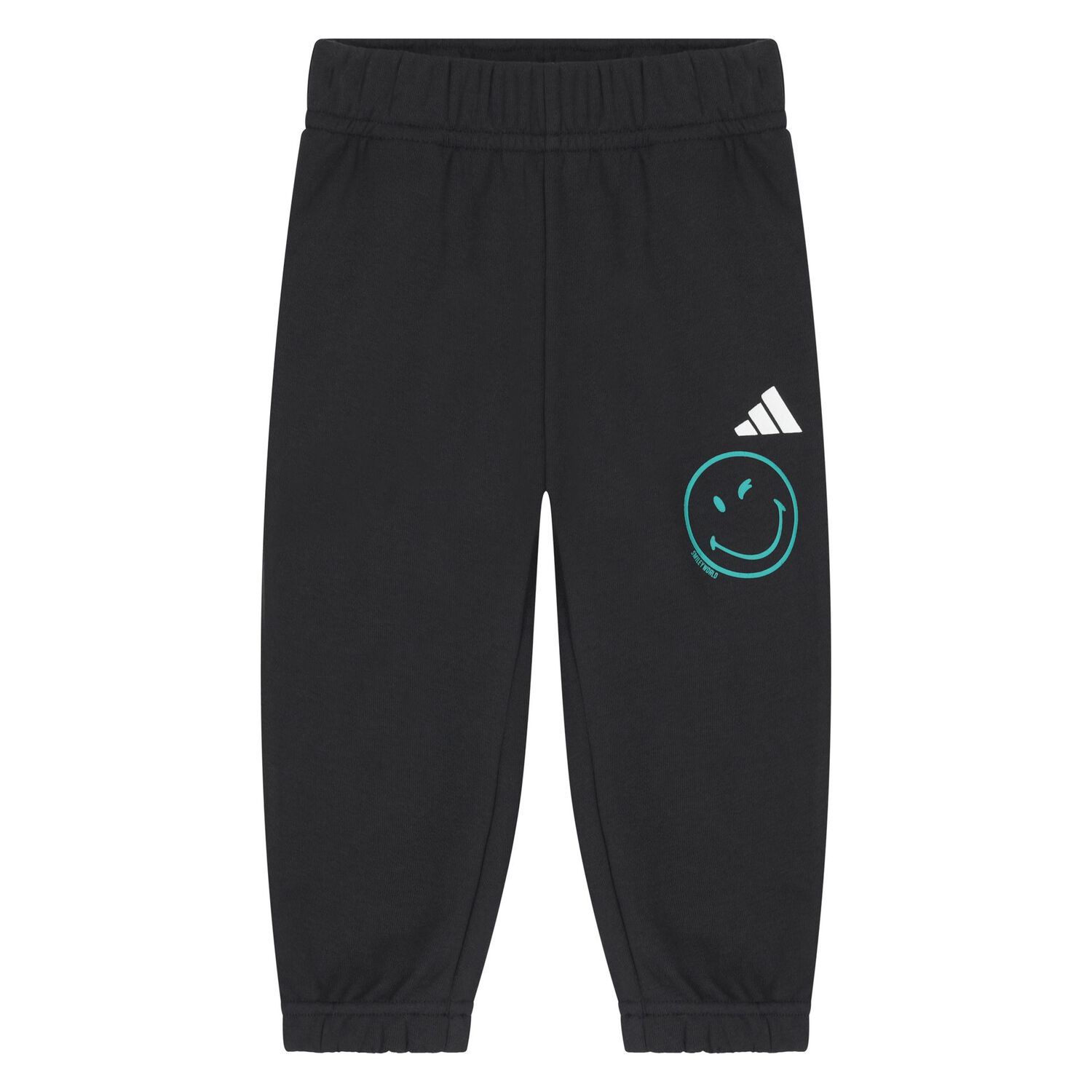 Younger Black Smiley Logo Tracksuit, 1, hi-res image number null