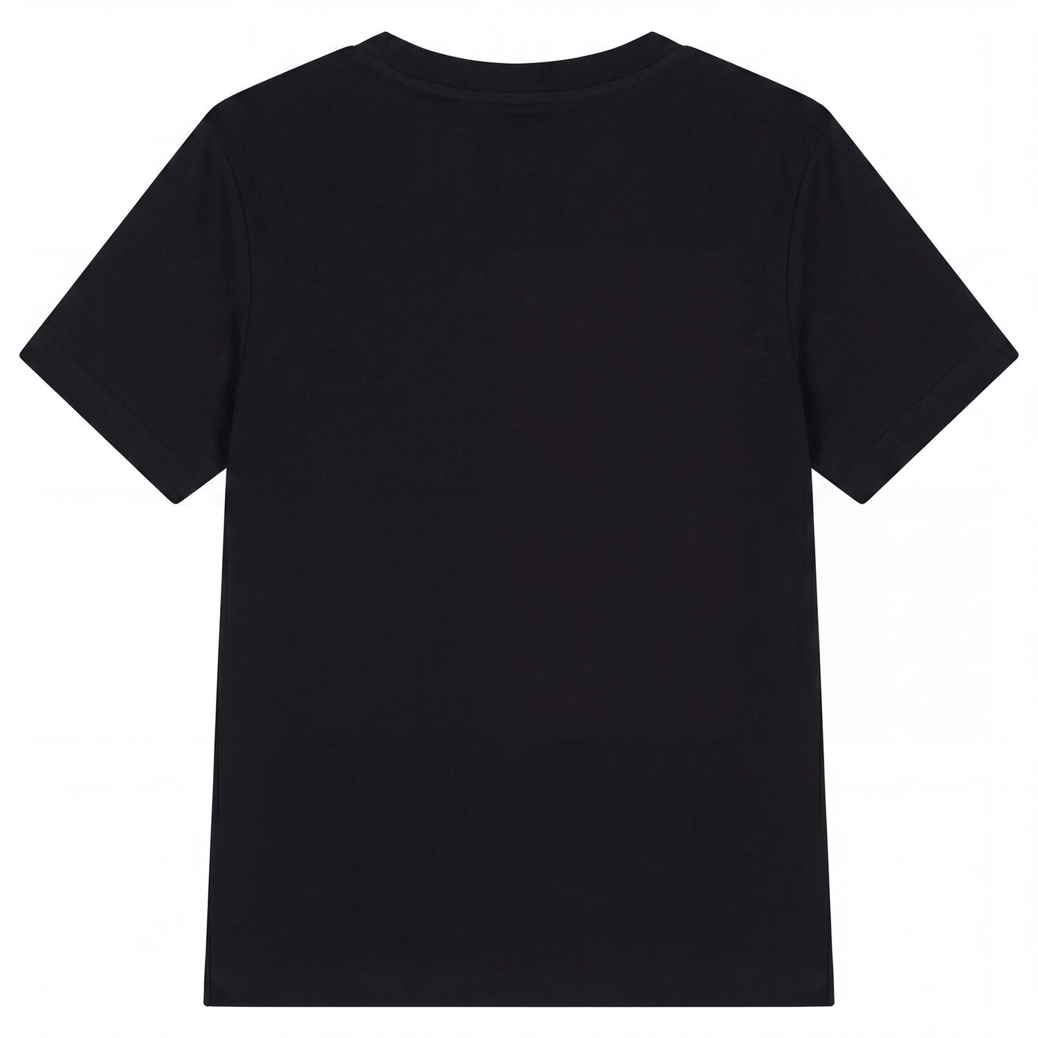 Boys Black Logo T-Shirt, 1, hi-res