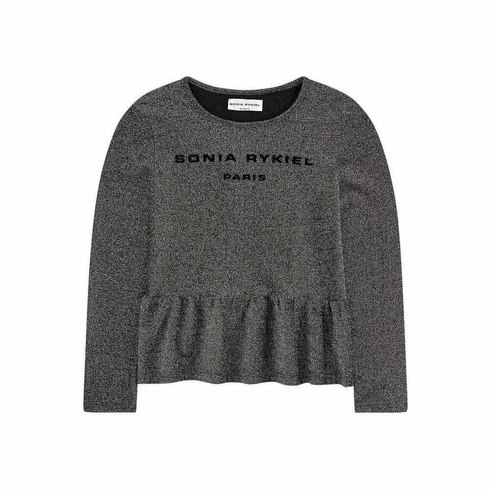 SONIA RYKIEL PARIS 　4Y Sonia Rykiel Paris Girls Silver Top | Junior Couture Bahrain