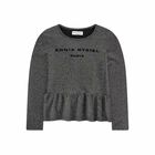 تشيرت باللون الفضي اللامع للبنات, 1, hi-res