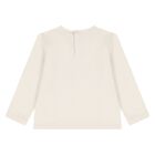 Younger Girls Ivory, Beige & Grey Cat 3 Piece Leggings Set, 3, hi-res