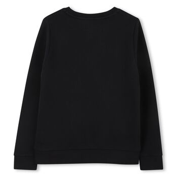 Boys Black Logo Sweatshirt