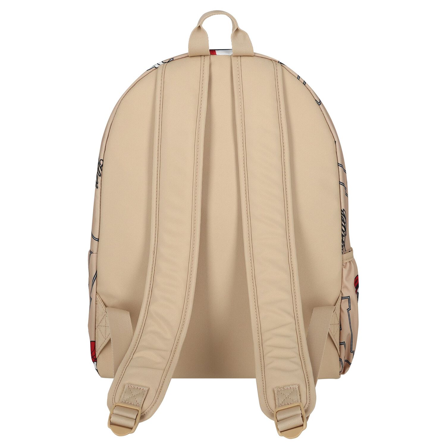 Beige Snoopy Logo Backpack ( 45CM ), 1, hi-res