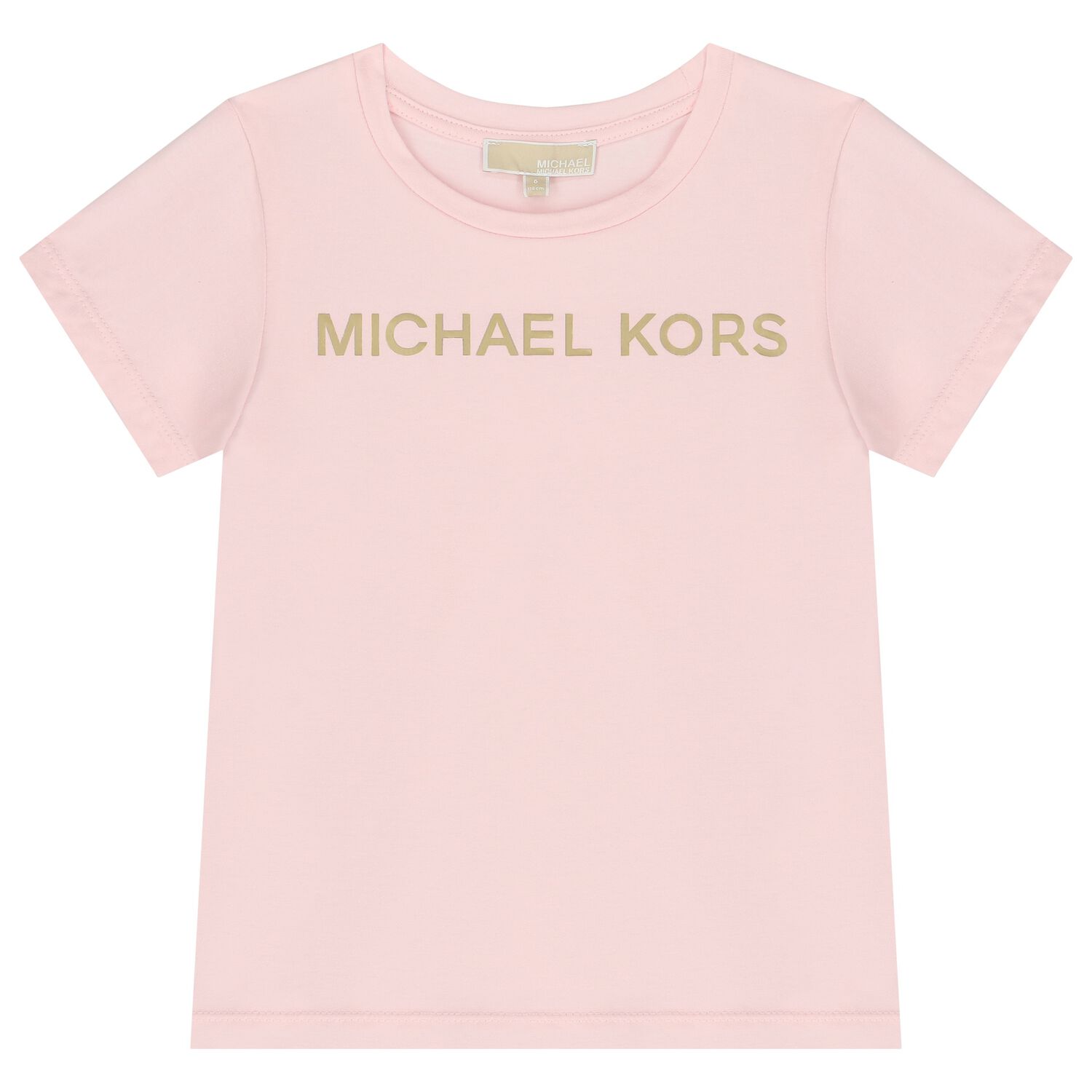 Girls Pink Logo T-Shirt, 2, hi-res image number null