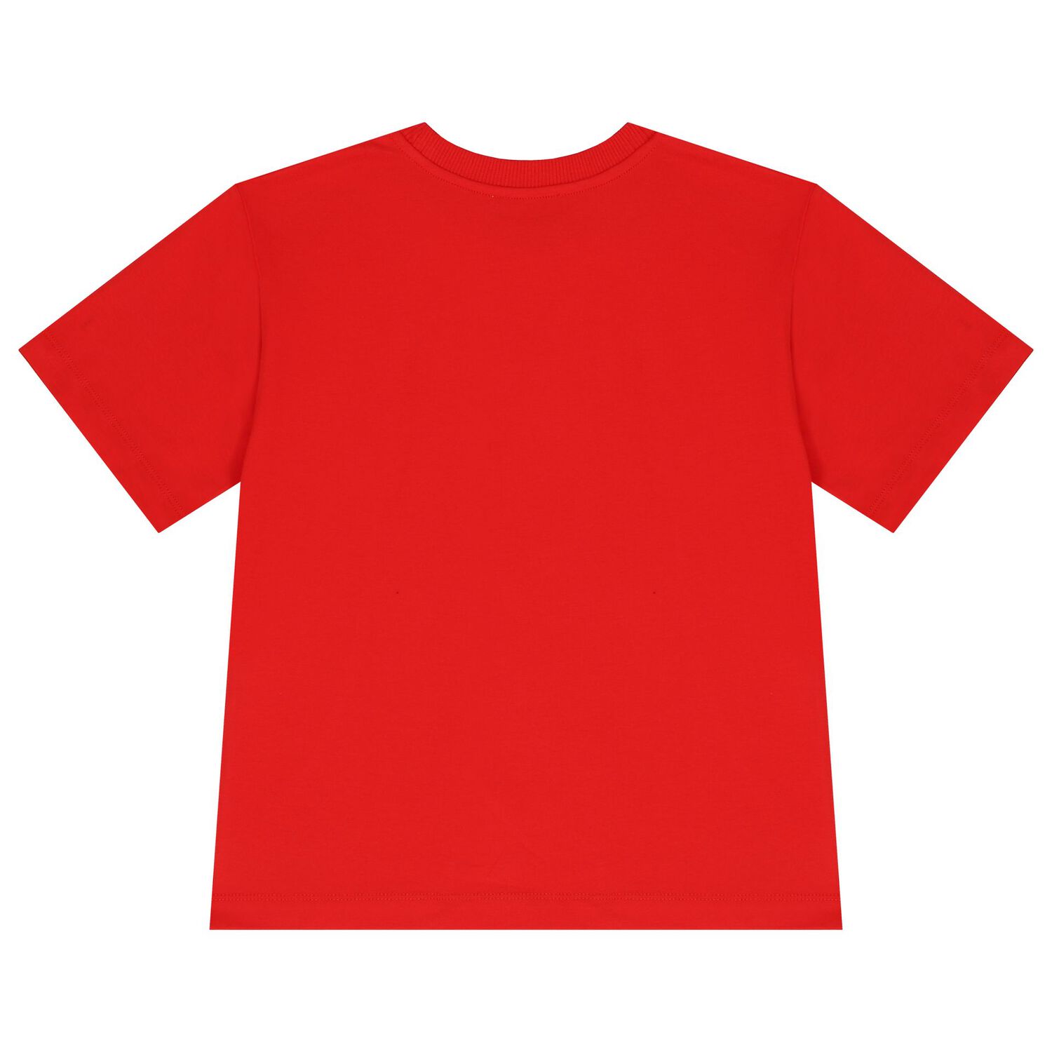 Girls Red Teddy Bear Logo T-Shirt, 1, hi-res image number null