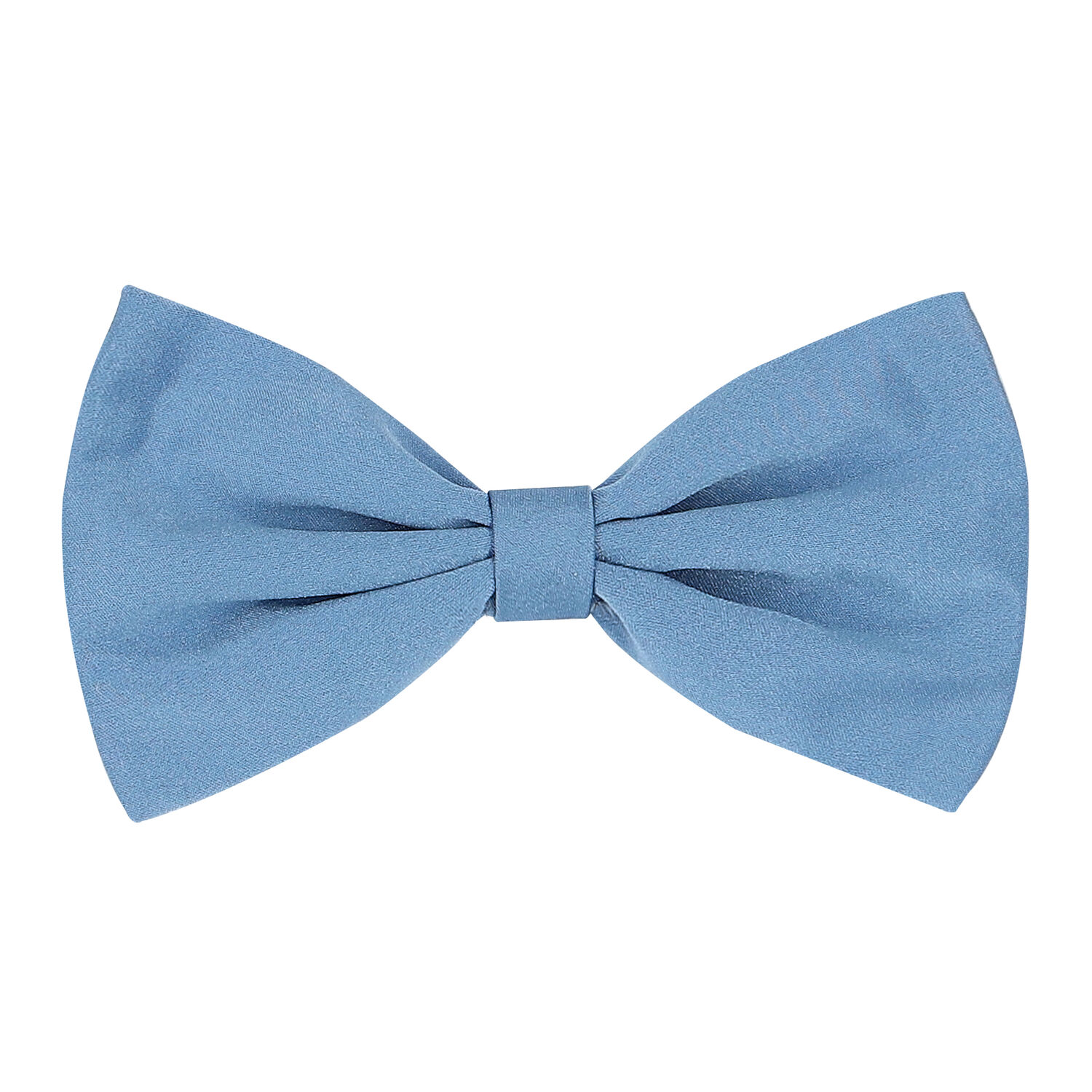 Girls Blue Bow Hairclip, 1, hi-res