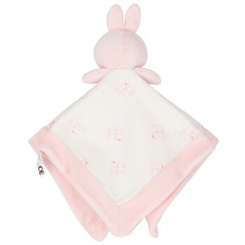Baby Girls Pink Bunny Comforter