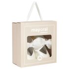 Baby Girls White Bow Pre Walker Shoes, 4, hi-res