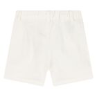 Younger Boys Blue & Ivory Shorts Set, 2, hi-res