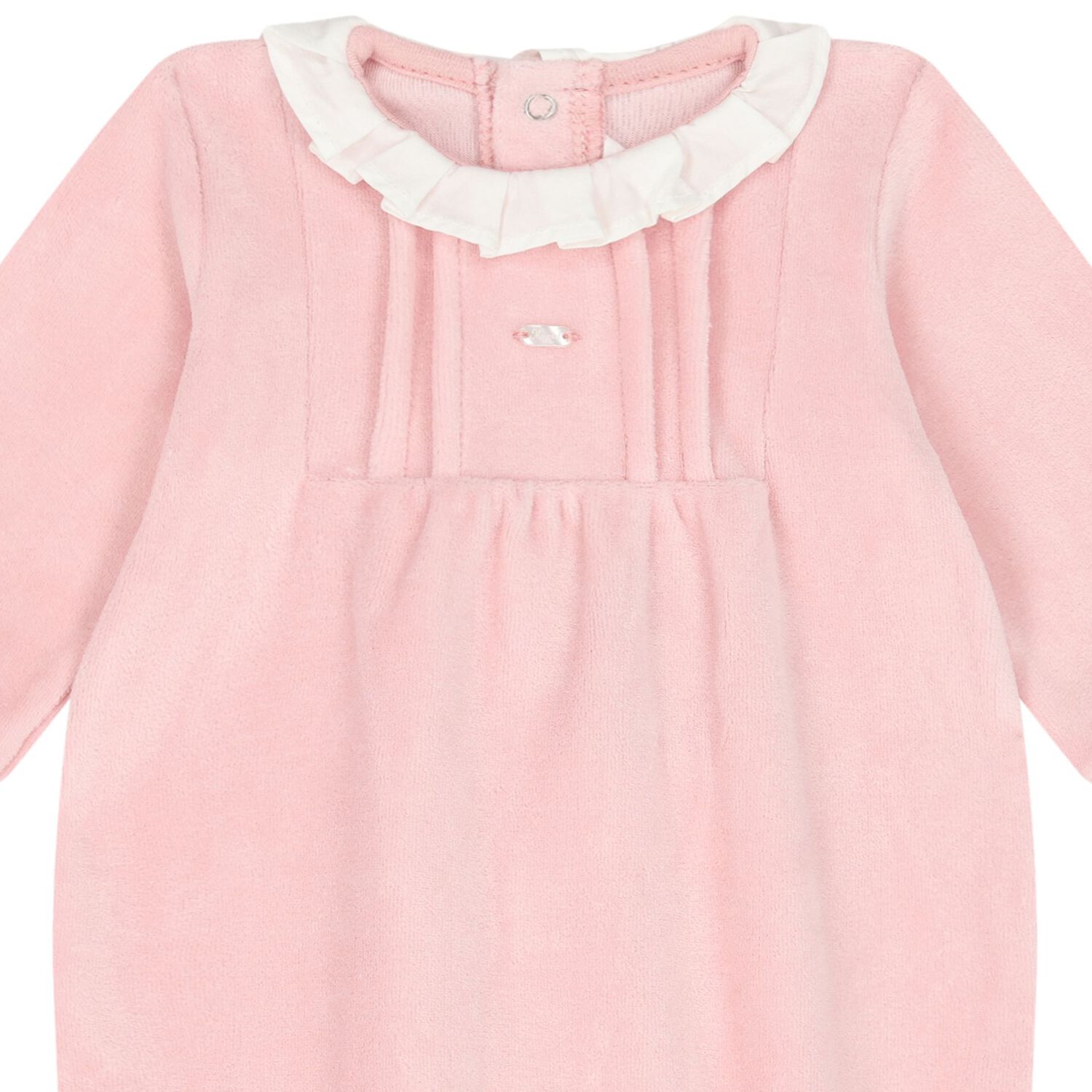 Baby Girls Pink Logo Babygrow, 2, hi-res image number null