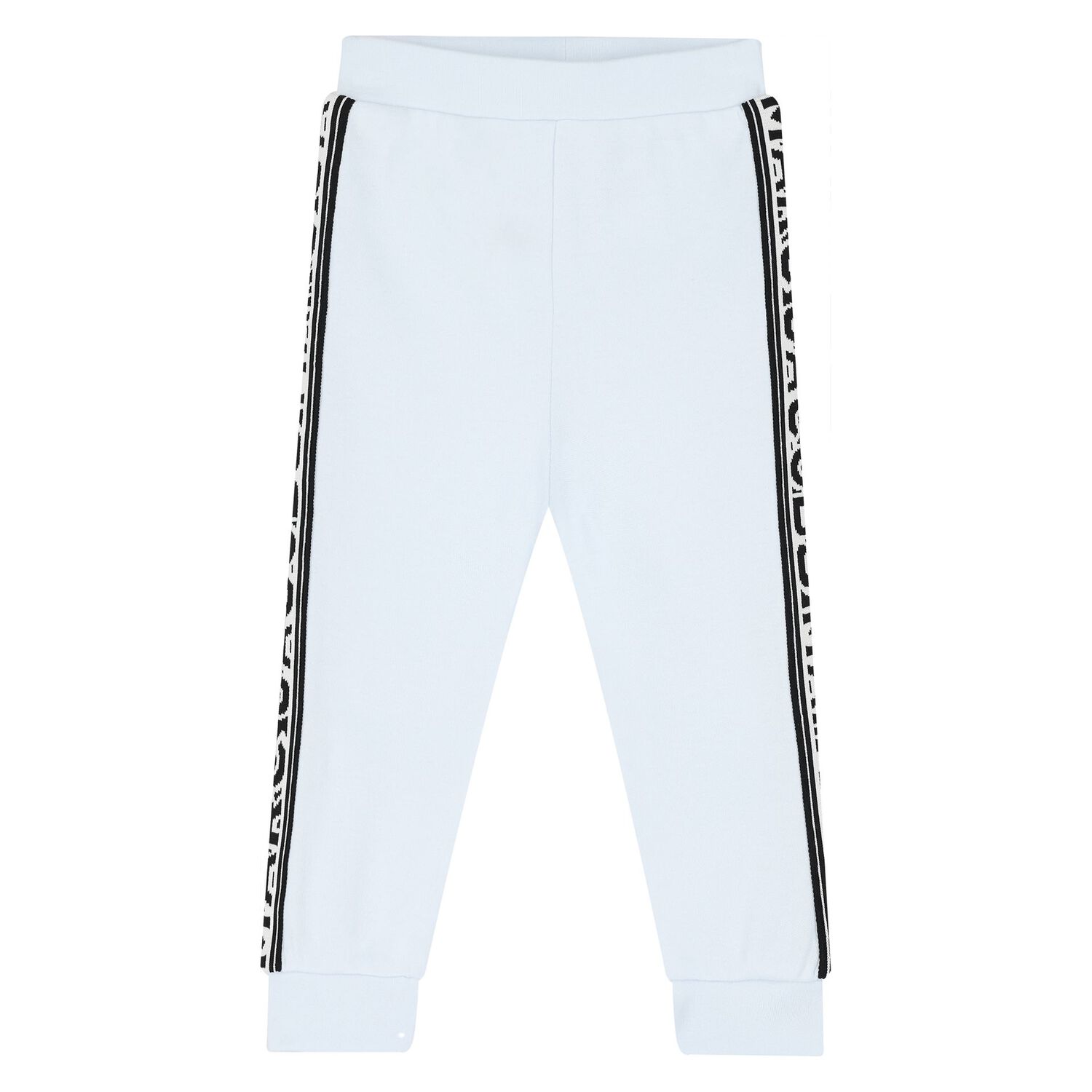 طقم رياضي اولاد بالشعار باللون الأزرق للأطفال, 1, hi-res