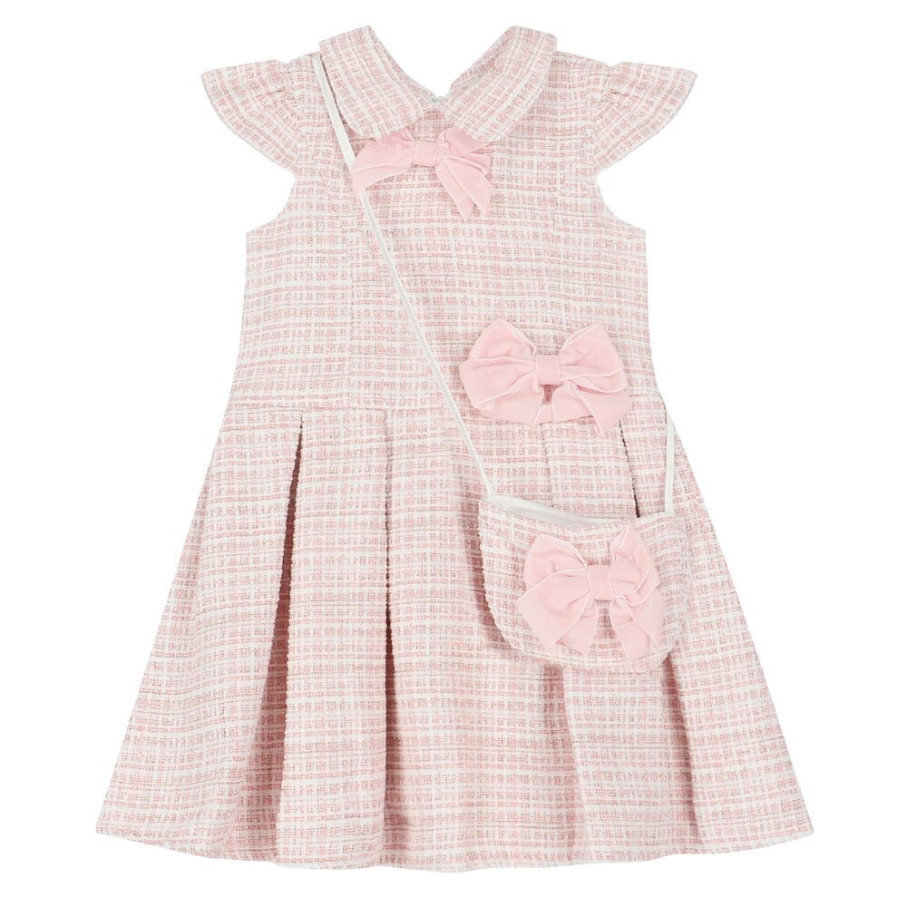 KIDS BATWING DRESS 12-14 LEOS BOUQUET main image 1