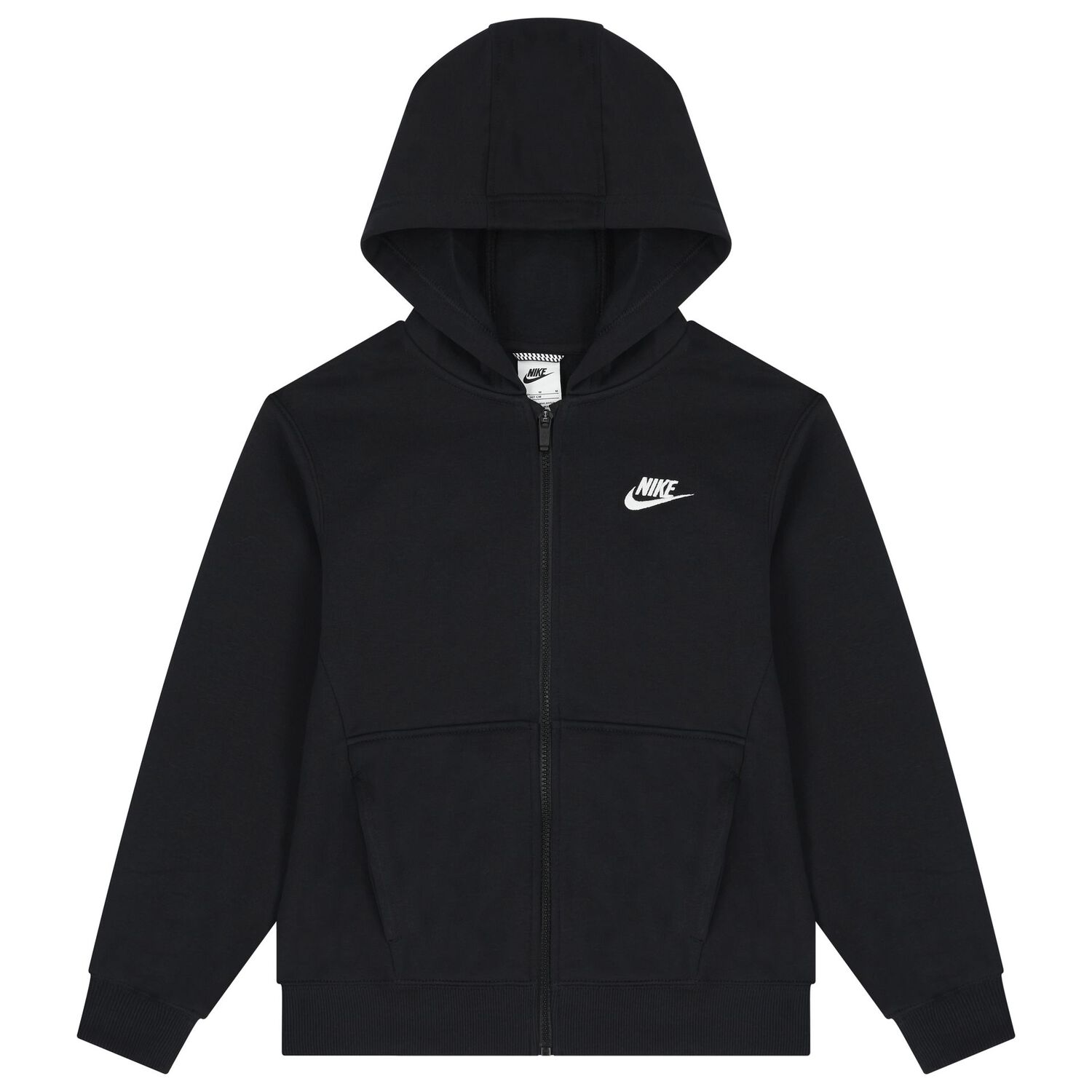 Black Tracksuit with Swoosh Logo, 1, hi-res image number null
