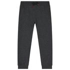 Boys Red, Grey & Black 3 Piece Tracksuit Set, 2, hi-res