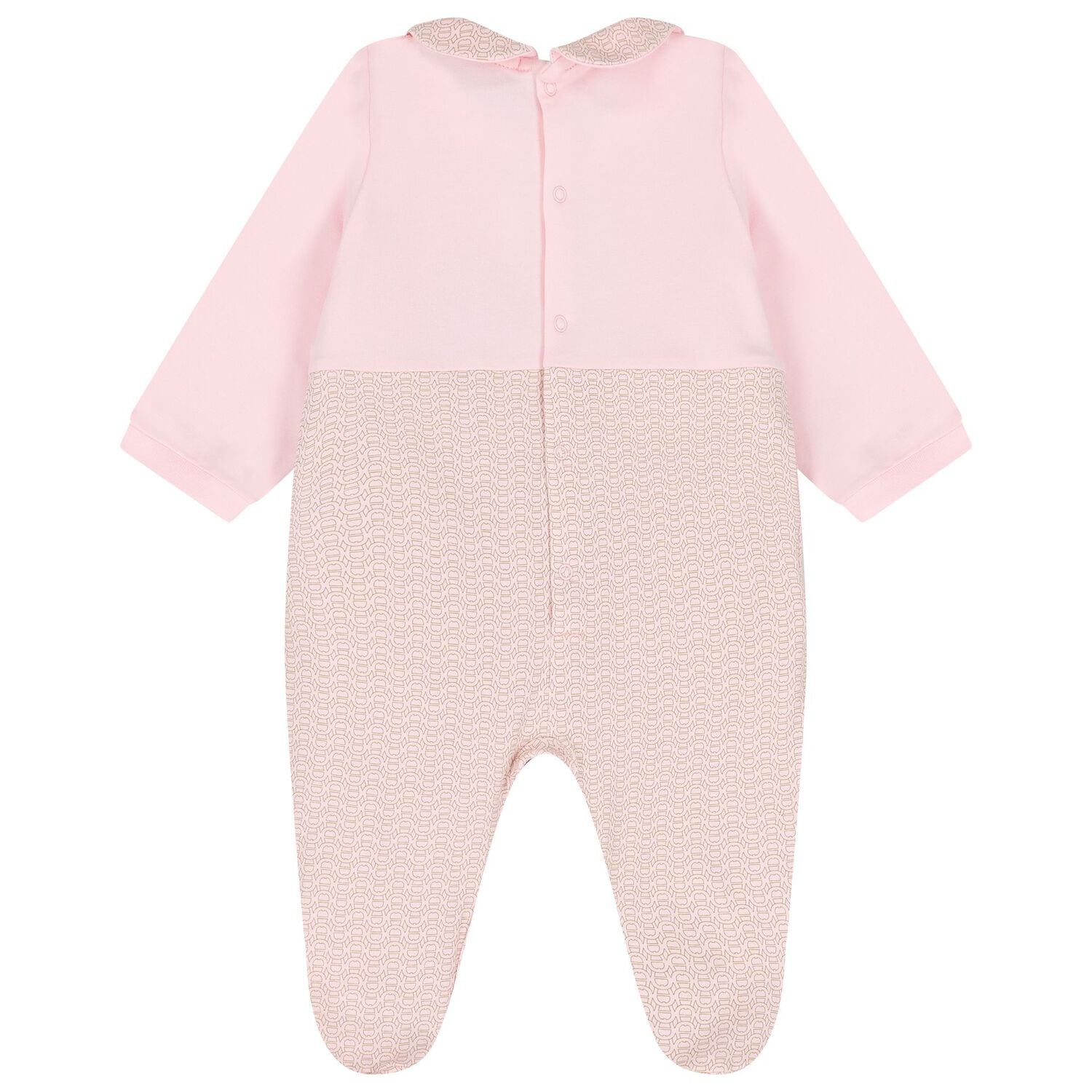 Baby Girls Pink & Gold Logo Babygrow Gift Set, 1, hi-res