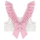 Girls White & Pink Milk Shake Bikini, 3, hi-res