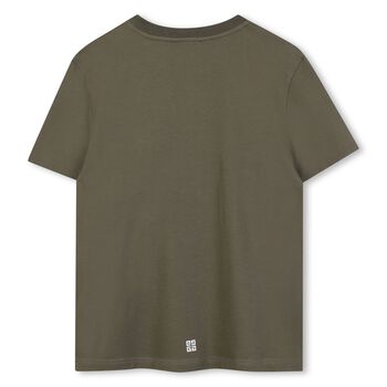 Khaki Logo T-Shirt