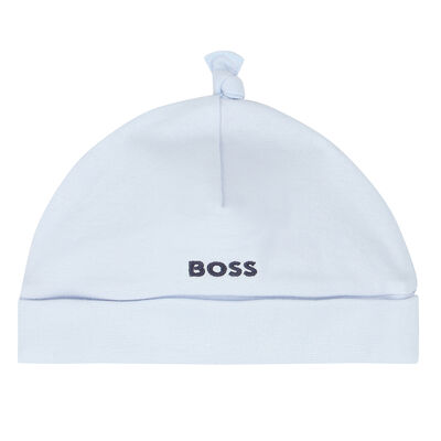 Baby Boys Blue Logo Hat