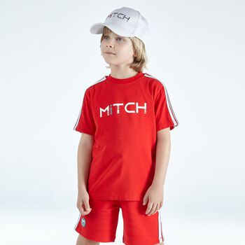 Boys Red Logo T-Shirt