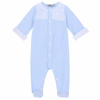 Baby Boys Blue Babygrow