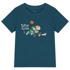 Boys Blue Logo T-Shirt, 2, hi-res