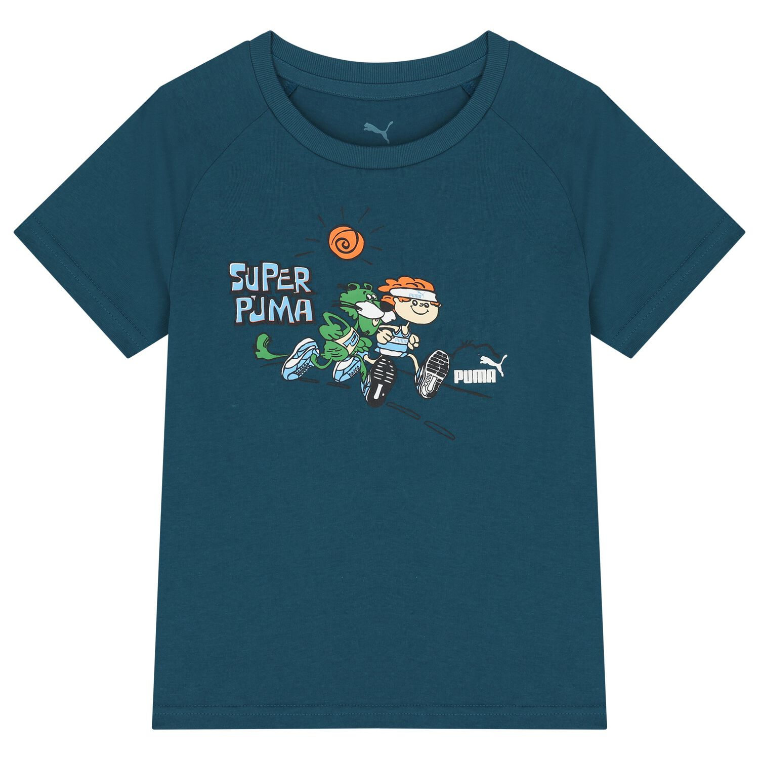 Boys Blue Logo T-Shirt, 2, hi-res