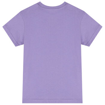 Purple Trefoil Logo T-Shirt