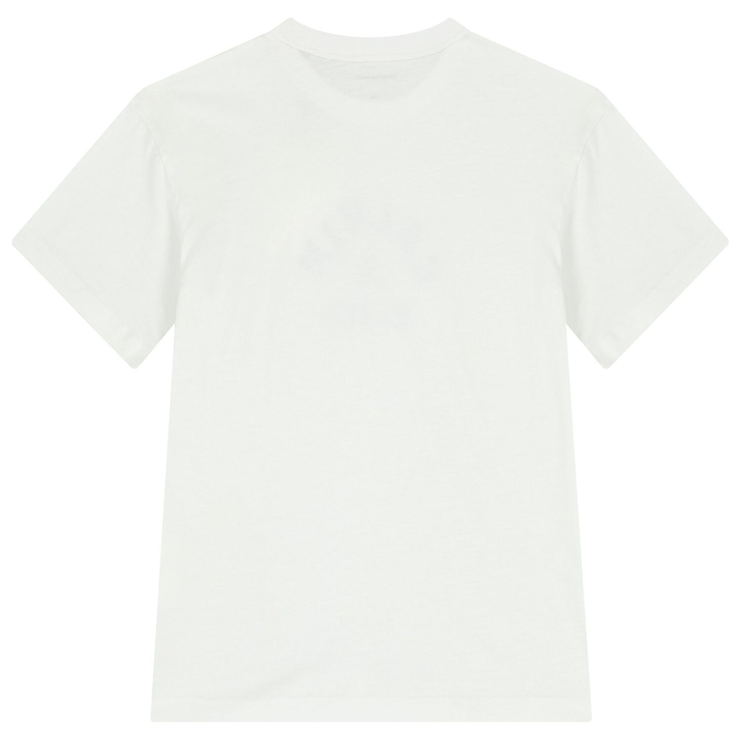Boys White Logo T-Shirt, 4, hi-res