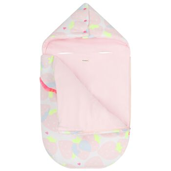 Baby Girls Pink Strawberry Nest