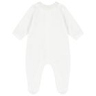 Ivory Logo Babygrow, 1, hi-res