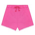 Younger Girls Pink Shorts, 3, hi-res