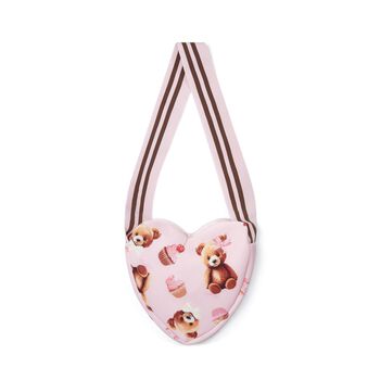 Girls Pink Teddy Bear Shoulder Bag