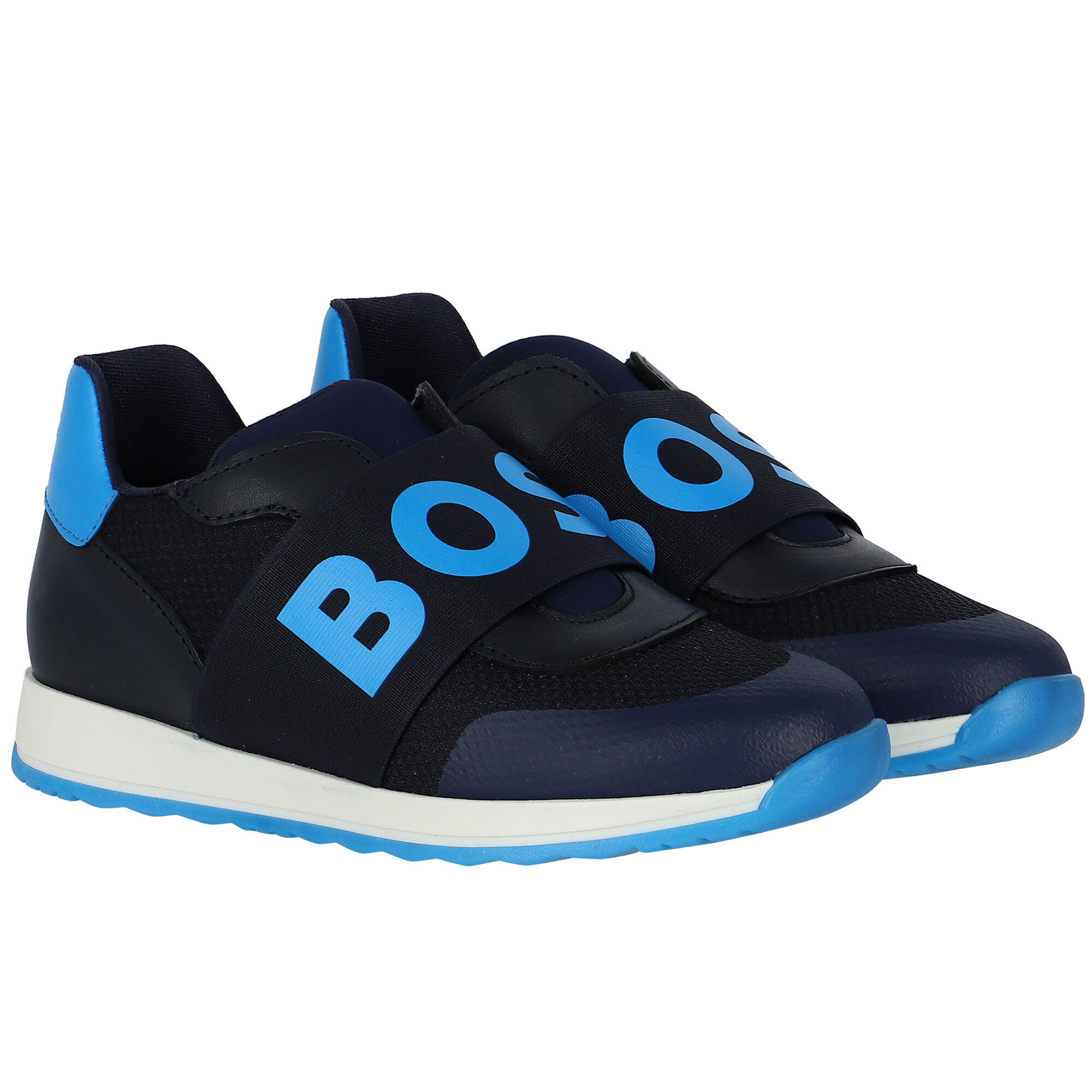 Kids hugo sales boss trainers
