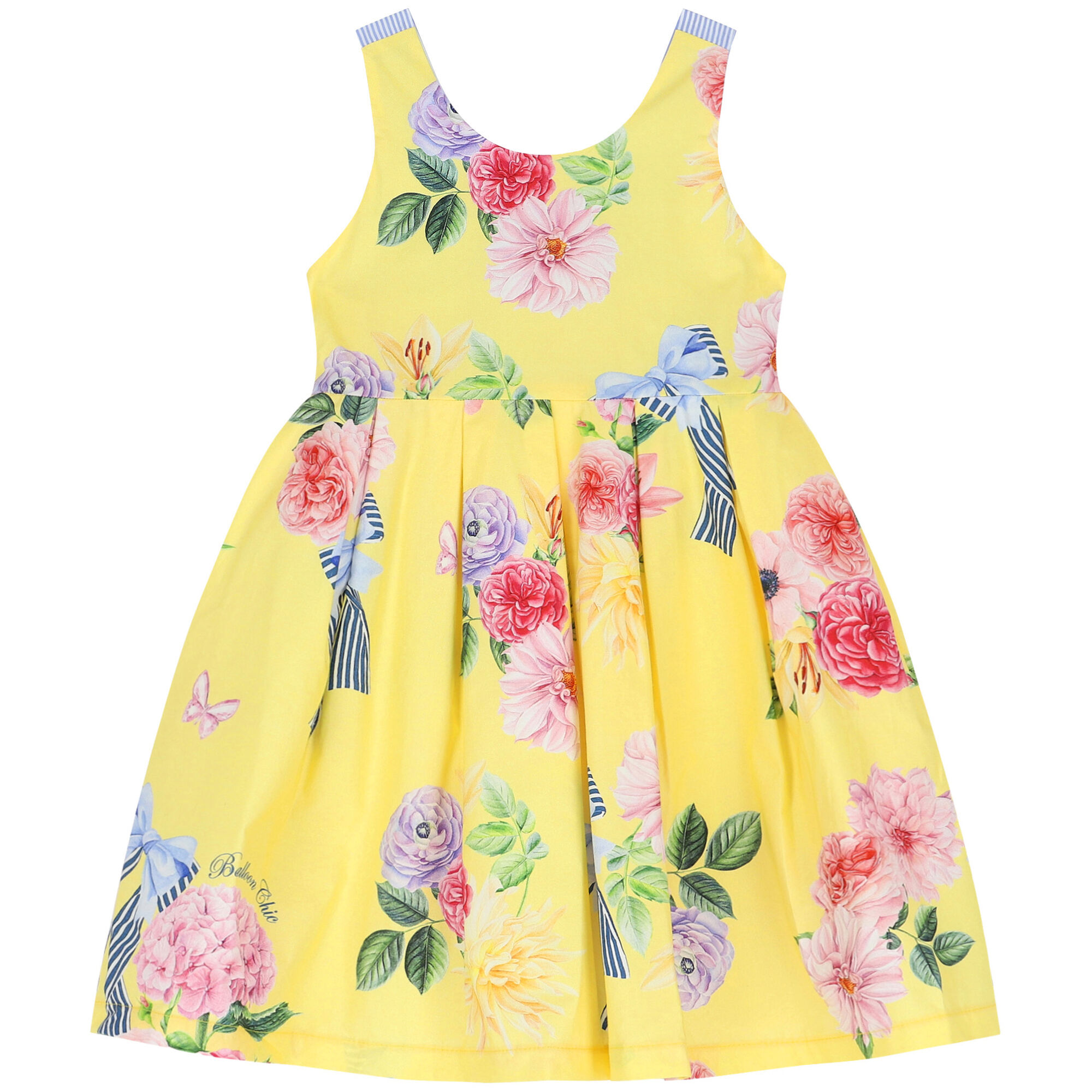 Yellow spring cheap dress juniors