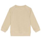 بدلة رياضية بالشعار  باللون البيج, 2, hi-res