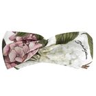 Baby Girls Ivory, Pink & Green Floral Headband, 1, hi-res