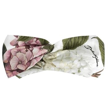 Baby Girls Ivory, Pink & Green Floral Headband