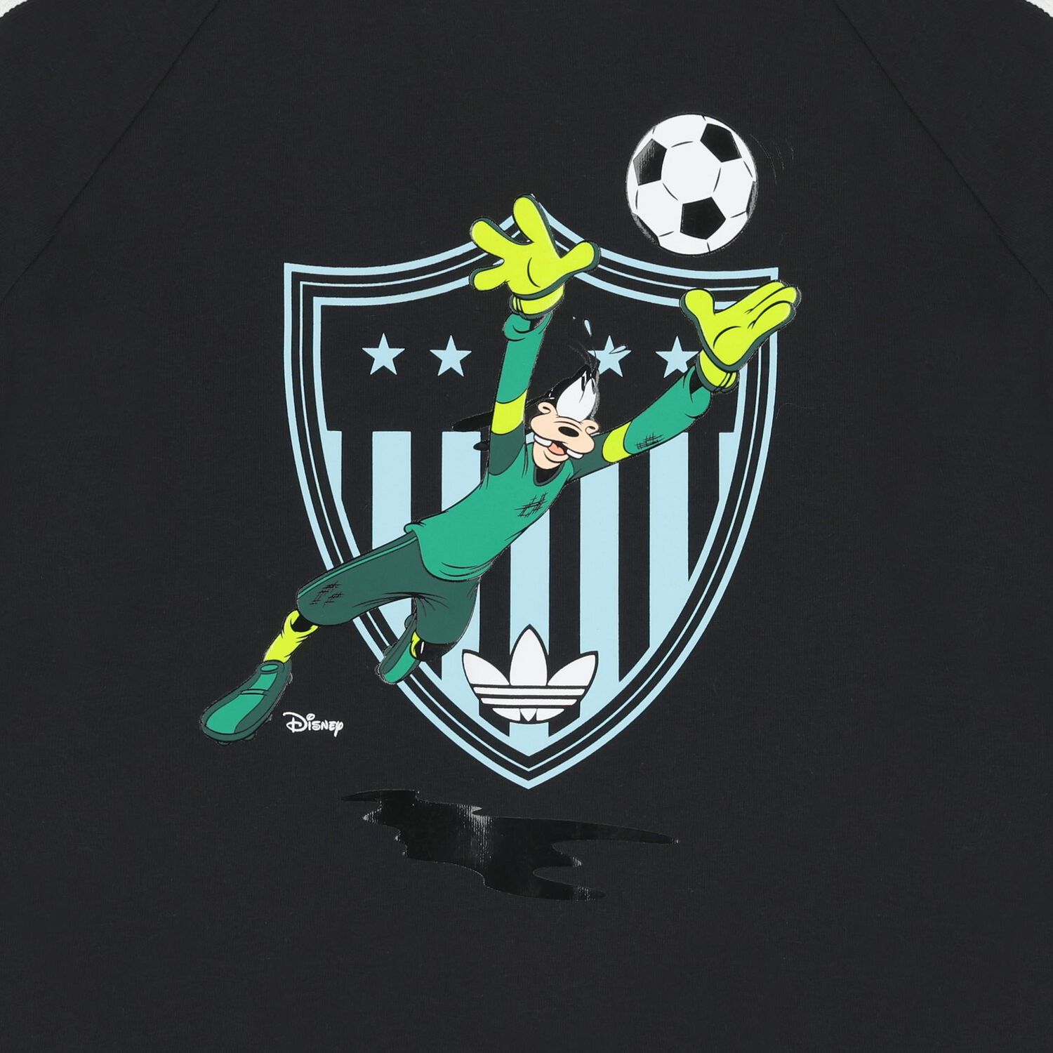 Boys Black Disney Logo T-Shirt, 2, hi-res