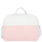 White & Pink Logo Baby Changing Bag, 2, hi-res