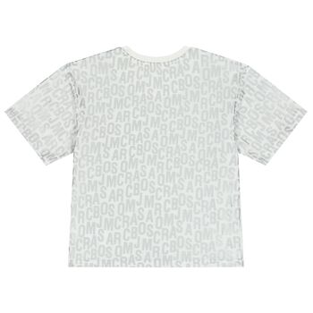 Ivory & Silver Logo T-Shirt