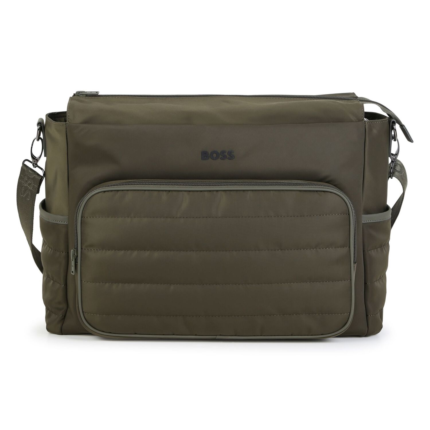 Mini Me Green Logo Changing Bag ( 39CM ), 2, hi-res