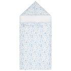 Baby Boys White & Blue Toile Nest, 2, hi-res